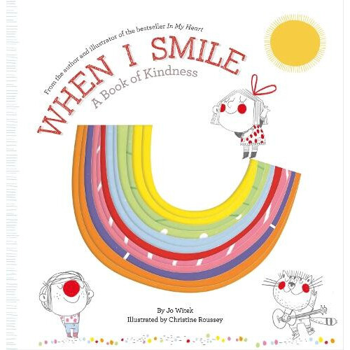 When I Smile by Jo Witek Hardcover Book
