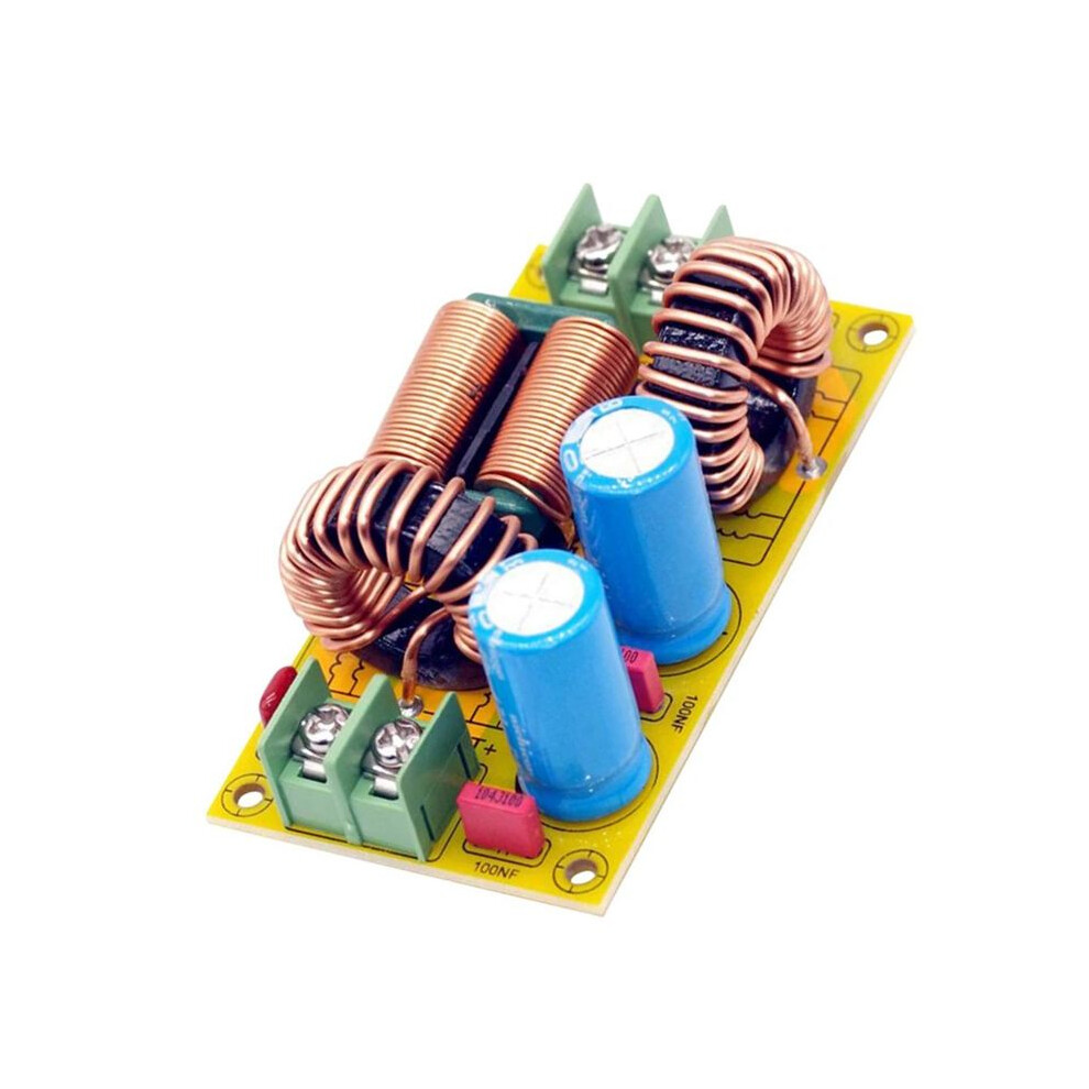 20A Lc Filter Emi Electromagnetic Interference Filter Emc Fcc High Frequency Power Filtering For 12V 24V 48V Car 4711158027486
