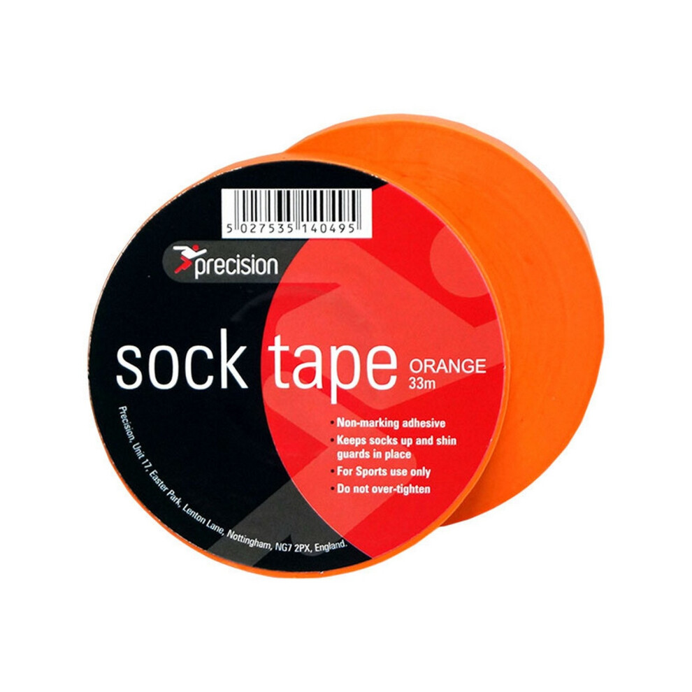 (33M, Orange) Precision 19Mm Sock Tape (Pack Of 10) 5059699082625