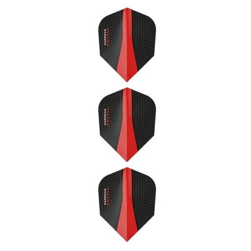 (One Size, Red) Harrows Twin Pack Dart Flights 2