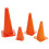 (9in, Orange) Precision Traffic Cones (Pack Of 4) 1