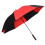 Masters (One Size, Black/Red) Masters Pongee Golf Umbrella 1