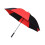 Masters (One Size, Black/Red) Masters Pongee Golf Umbrella 2