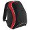 BagBase (One Size, Black/Classic Red/White) Bagbase Teamwear Backpack / Rucksack (21 Litres) 1