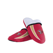 FOCO San Francisco 49ers NFL Ciabatte Sherpa da Uomo - M