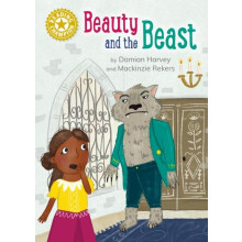 Reading Champion Beauty and the Beast by Damian Harvey Hardcover Book