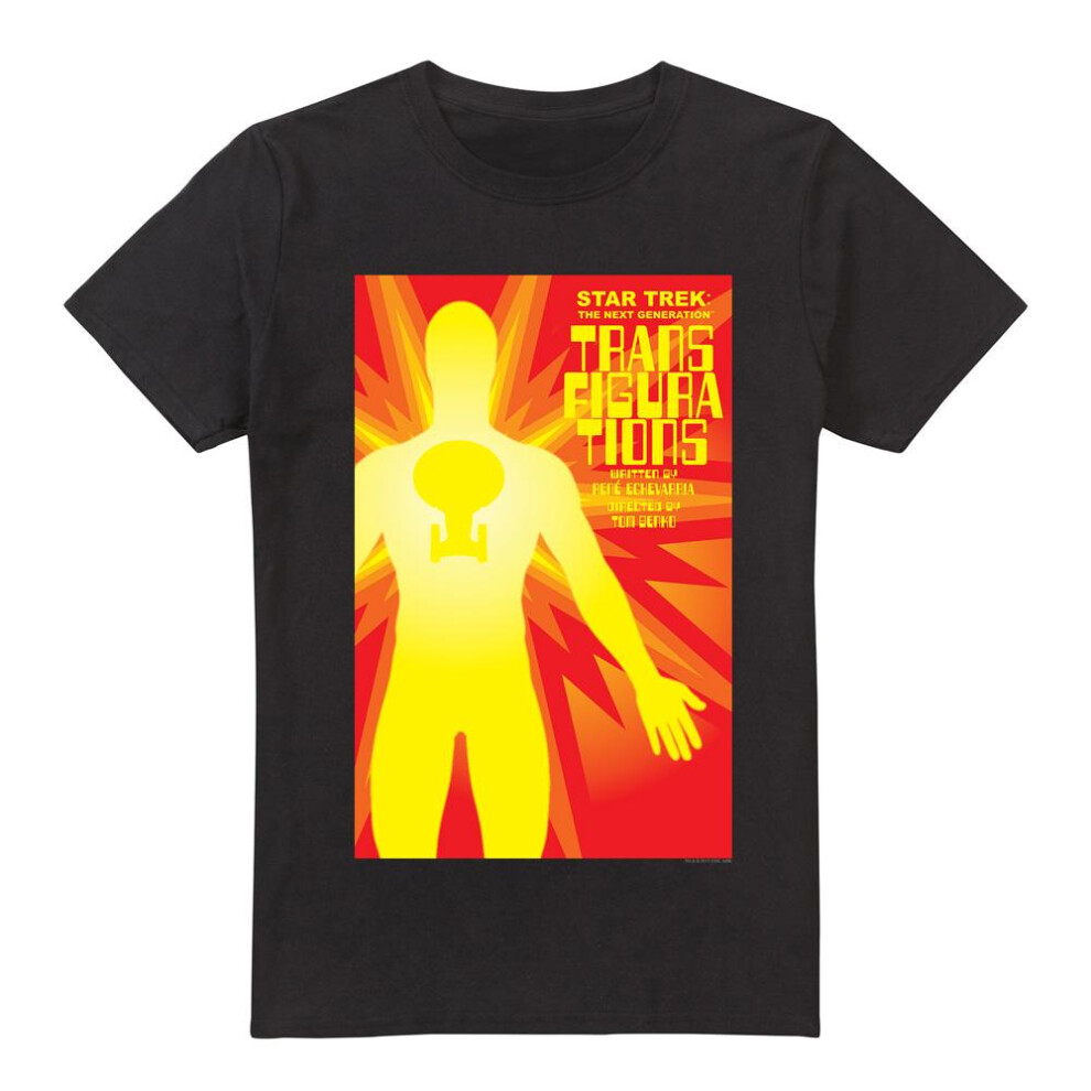 Star Trek (4Xl, ) Mens The Next Generation Season 3 Episode 25 T-Shirt Black