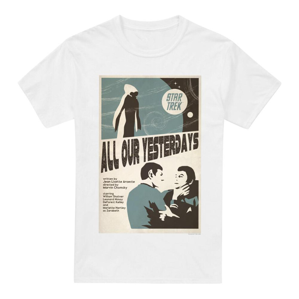 Star Trek (4Xl, ) Mens The Original Series Episode 78 T-Shirt White