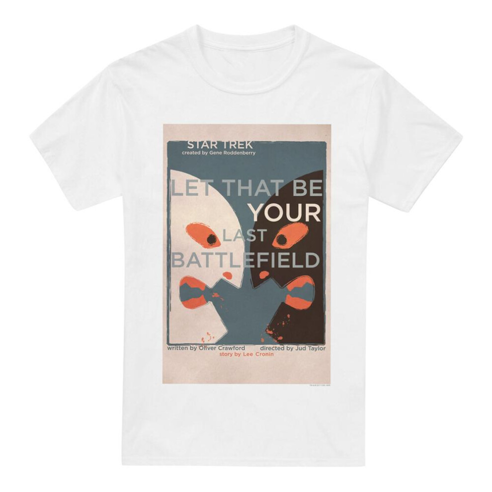 Star Trek (Xxl, ) Mens The Original Series Episode 70 T-Shirt White