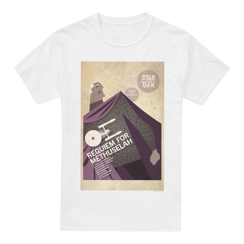 Star Trek (Xxl, ) Mens The Original Series Episode 74 T-Shirt White