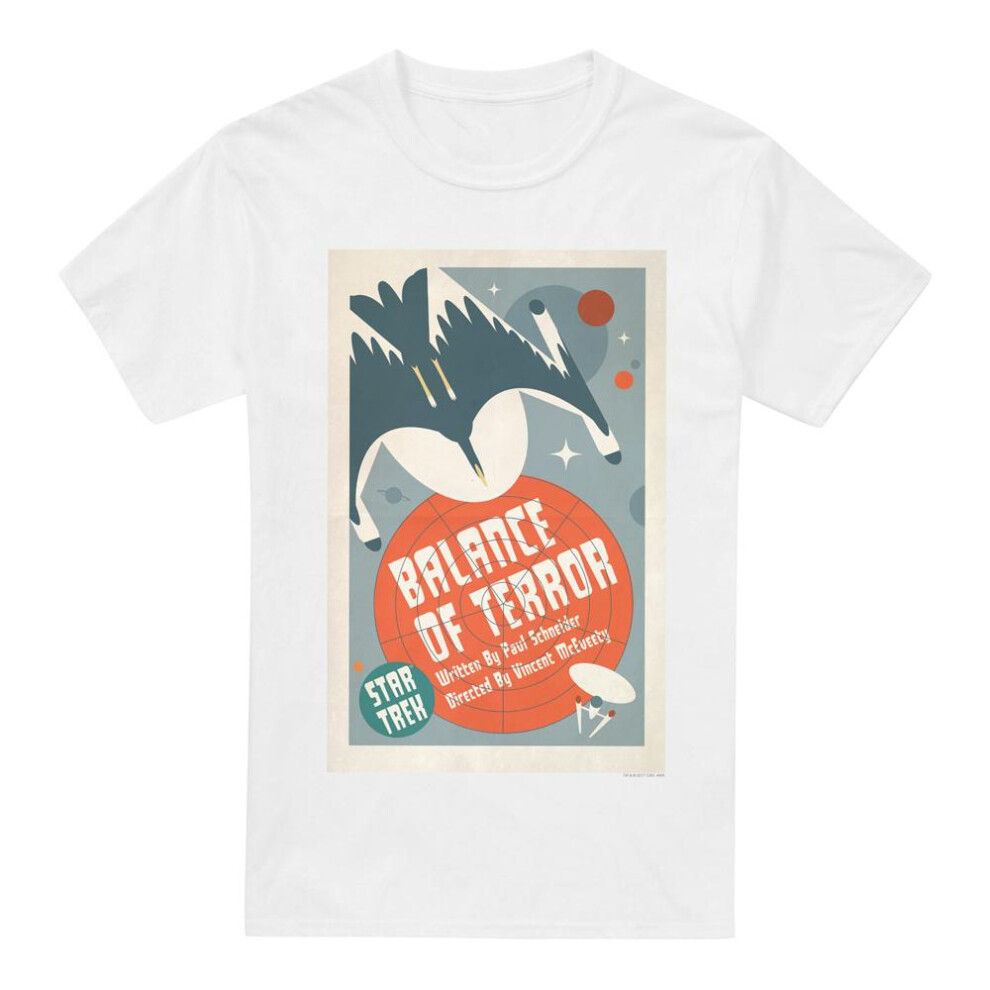 Star Trek (4Xl, ) Mens The Original Series Episode 14 T-Shirt White