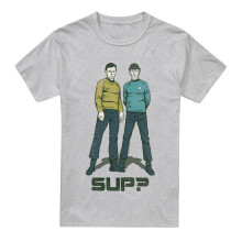 (L, Sport Heather) Star Trek Mens Sup T-Shirt