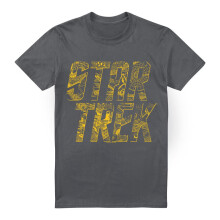 (3XL, Charcoal) Star Trek Mens Schematic Logo T-Shirt