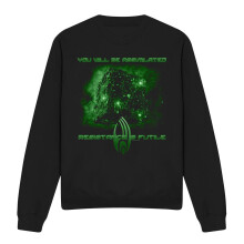 (S, Black) Star Trek Unisex Adult Assimilate Sweatshirt
