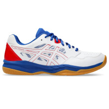 ASICS Heren Gel-RENMA Indoor Schoenen, 12, Wit/Classic Rood