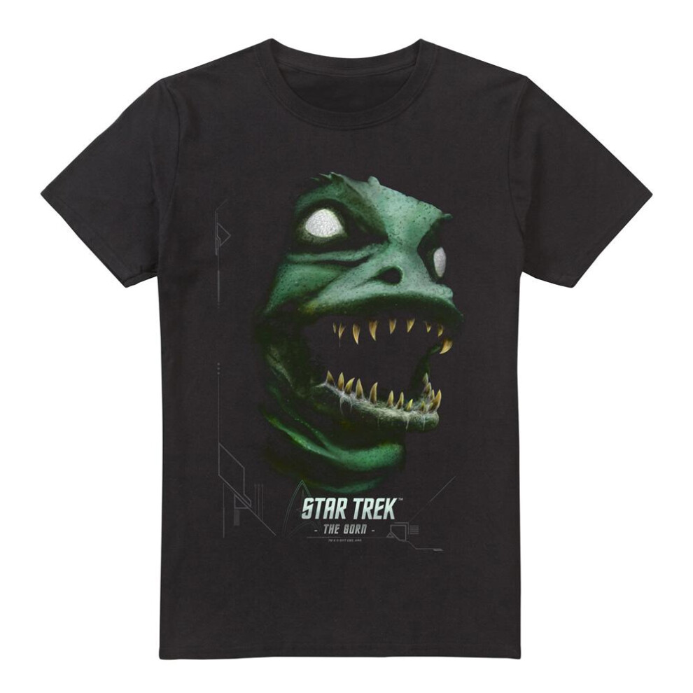 Star Trek (5Xl, ) Mens The Gorn T-Shirt Black