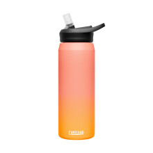 CamelBak Eddy+ Drinktuit, Rietje Roestvrij Staal Waterfles Melon Fade, 25oz