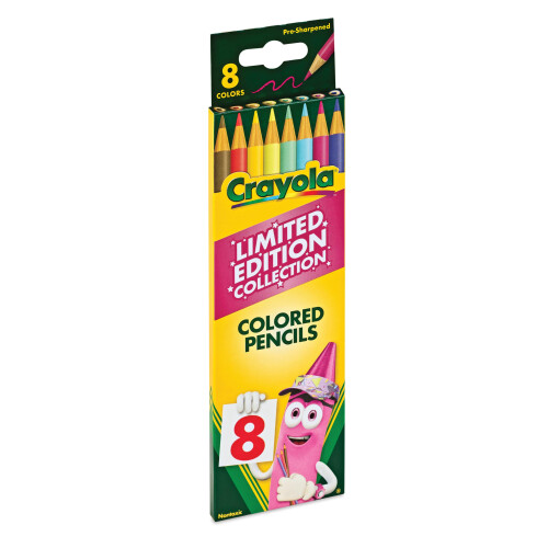 Crayola Crayola Farbstifte - Limitierte Edition, Set mit 8, Eingestellte Farben