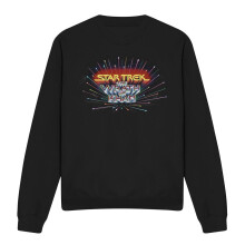 (M, Black) Star Trek Unisex Adult Khan Logo Sweatshirt