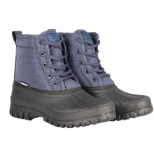 (6 UK, Navy Blue) Hy Unisex Adult Oxspring Waterproof Mucker Boots