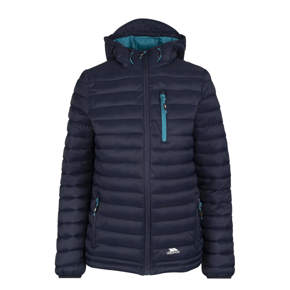 Trespass (10 Uk, Navy) Womens/Ladies Lenka Hooded Padded Jacket