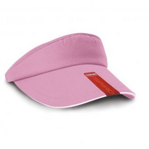 Result Result Headwear Unisex Herringbone Sun Visor