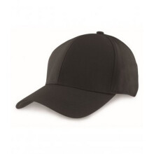(One size, Black) Result Headwear Unisex Tech Performance Softshell Cap