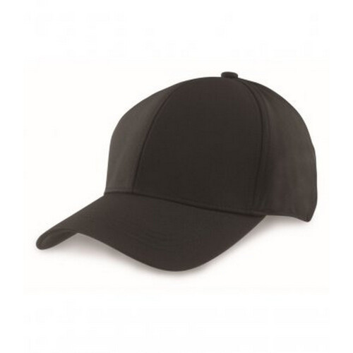 Result (One size, Black) Result Headwear Unisex Tech Performance Softshell Cap