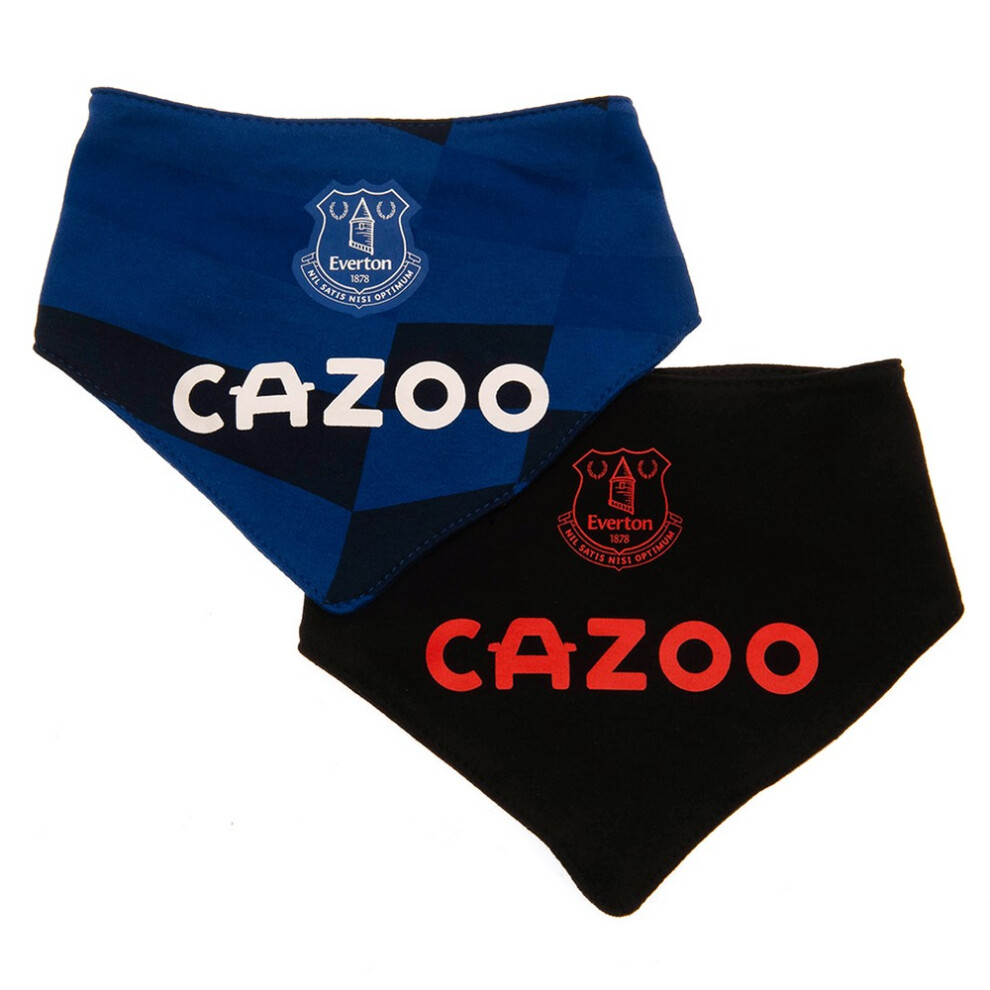 Everton Fc Baby Bibs Set (Pack Of 2)