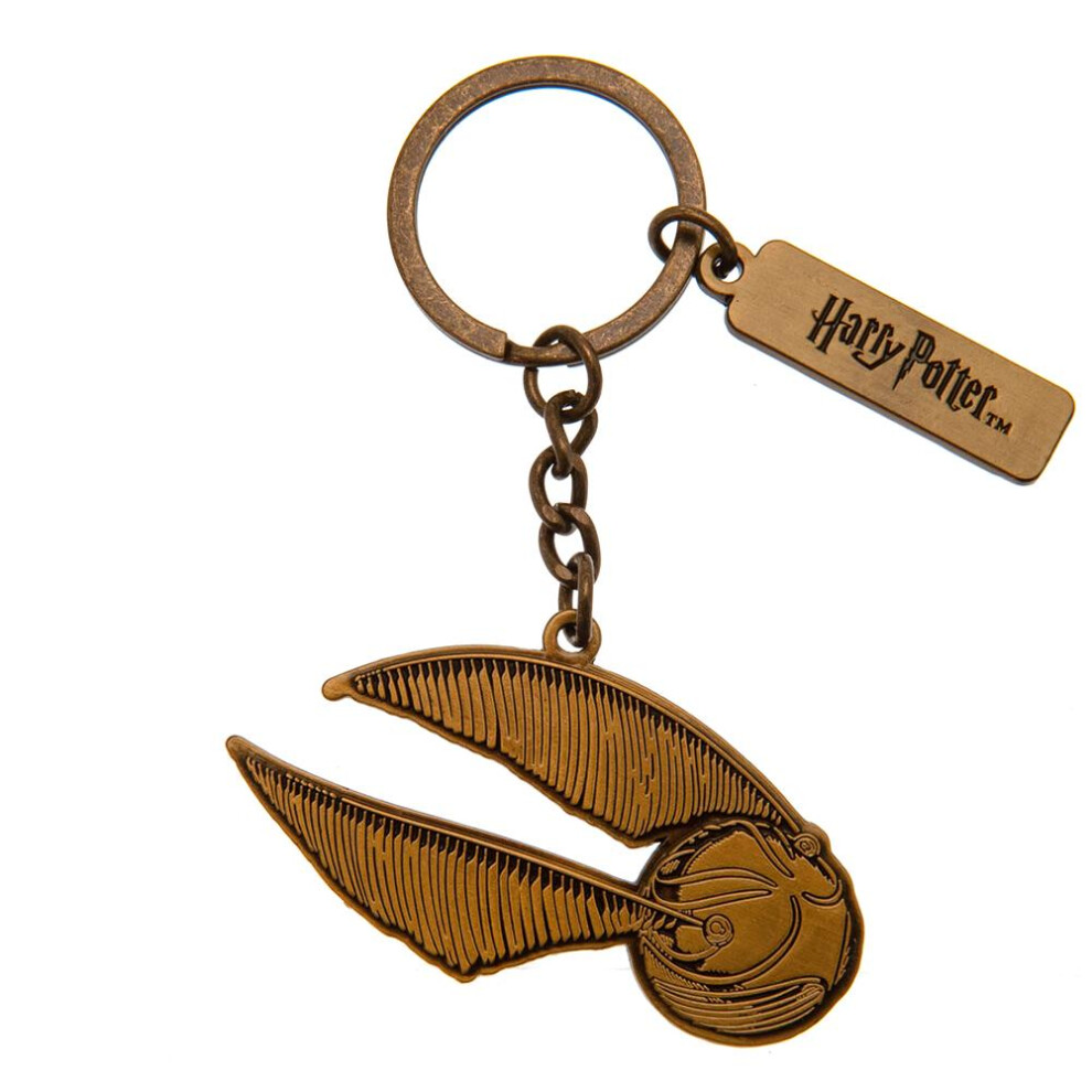 Harry Potter Golden Snitch Keyring Brown