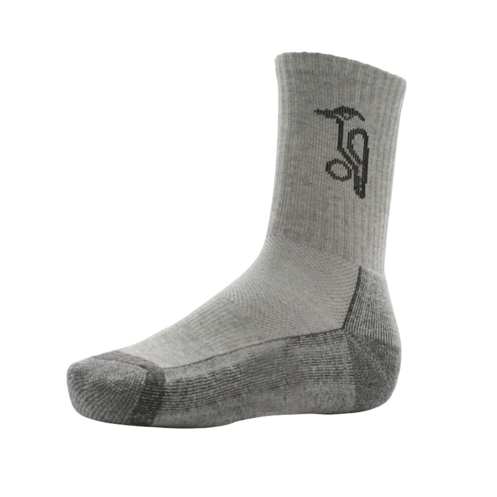 Kookaburra (8 Uk-11 Uk, ) Mens Cricket Socks Grey