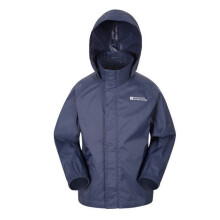 (3-4 Years, Dark Blue) Mountain Warehouse Childrens/Kids Pakka Waterproof Jacket