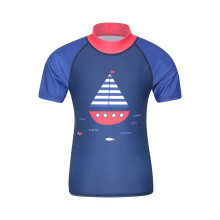 Mountain Warehouse Childrens/Kids Short-Sleeved Rash Guard