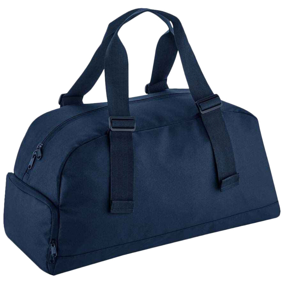 New Bagbase Unisex (One Size, Navy) Essentials Recycled Holdall Blue,Multicoloured