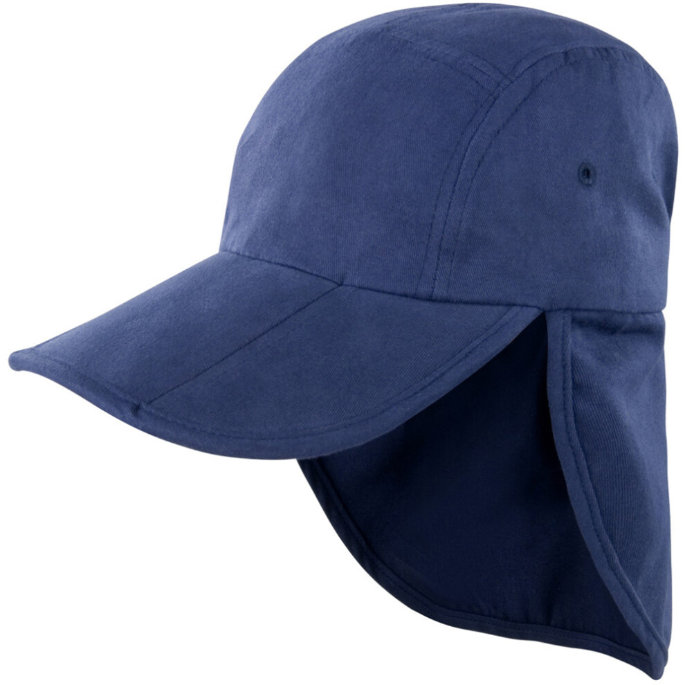 Result (One Size, Navy Blue) Unisex Headwear Folding Legionnaire Hat / Cap