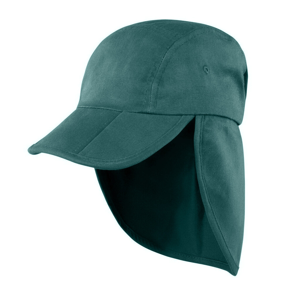 Result (One Size, Bottle Green) Unisex Headwear Folding Legionnaire Hat / Cap
