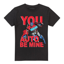 (L, Black) Transformers Mens You Auto Be Mine T-Shirt