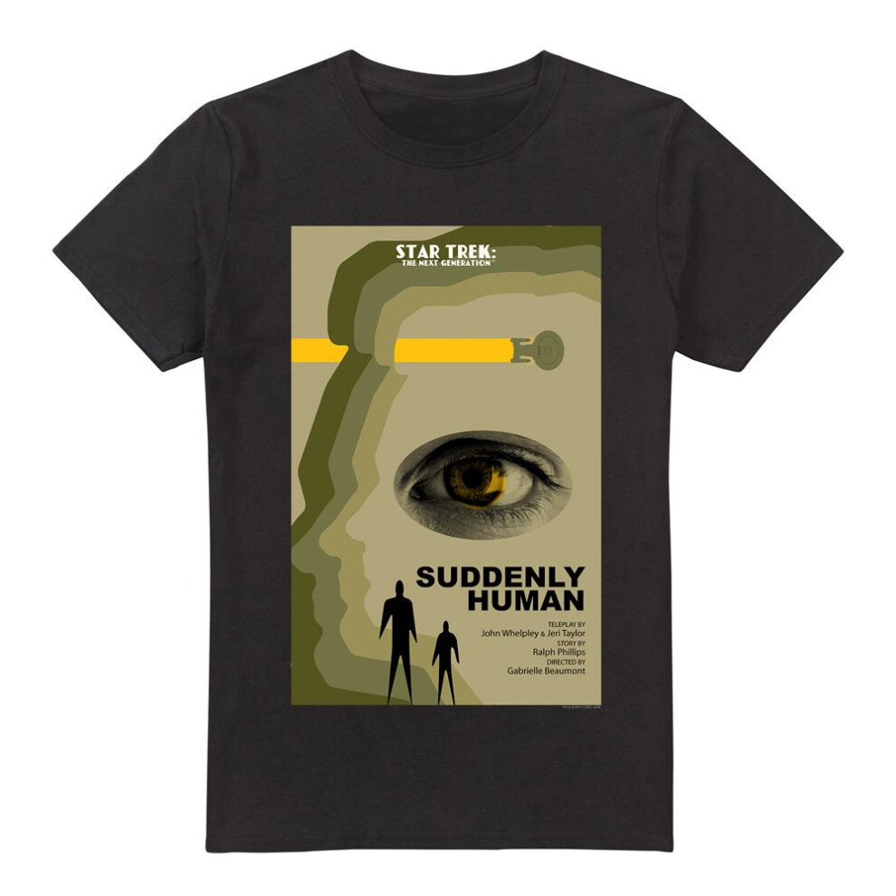 Star Trek (4Xl, ) Mens The Next Generation Season 4 Episode 4 T-Shirt Black