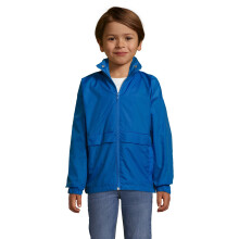 (12-14 Years, Royal Blue) SOLS Childrens/Kids Surf Windbreaker