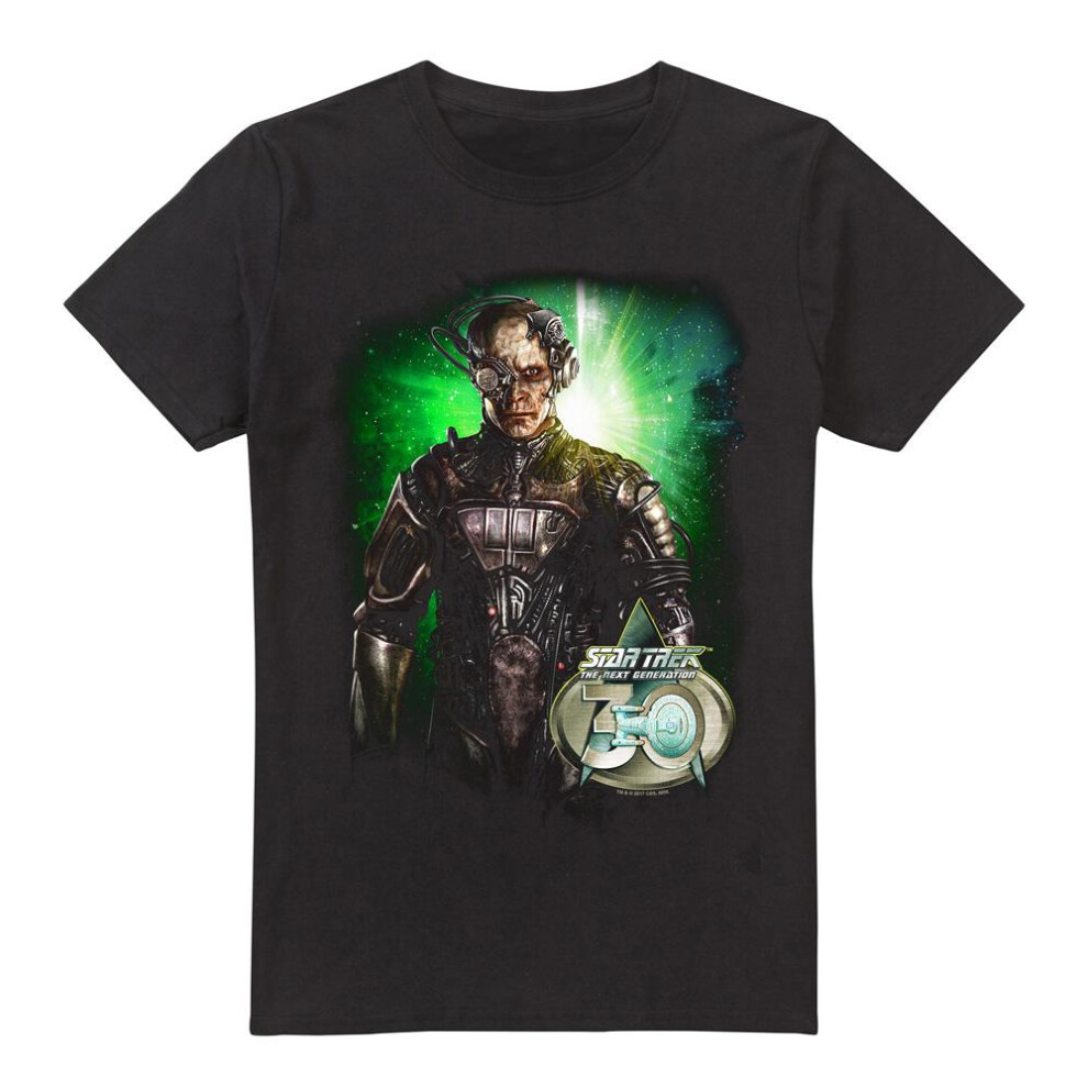 Star Trek (4Xl, ) Mens Borg 30 T-Shirt Black