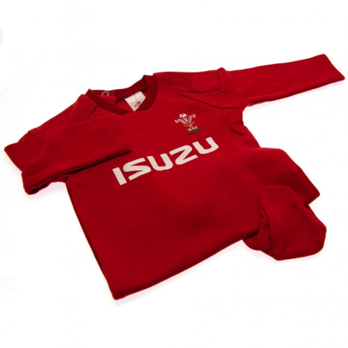 Wales RU Baby Sleepsuit 1