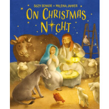 On Christmas Night by Suzy Senior Hardcover Book