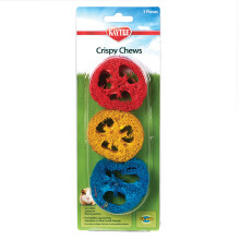 Kaytee Crispy Chews 3-pack voor Konijnen, Chinchilla's, Cavia's en Kleine Dieren