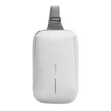 (One Size, Off White) XD Design Water Resistant Extendable Crossbody Bag