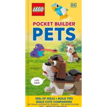 LEGO Pocket Builder Pets by DK Paperback Book
