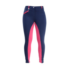 (24in, Navy/Raspberry) HyPERFORMANCE Womens/Ladies Manby Jodhpurs