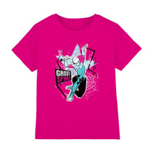 (7-8 Years, Fuchsia) Marvel Childrens/Kids Webstar Ghost-Spider T-Shirt