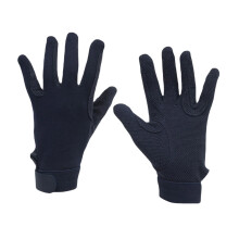 (One Size, Navy) Dublin Childrens/Kids Track Riding Gloves