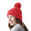 (One Size, Bright Red) Beechfield Kids Reflective Bobble Beanie 2