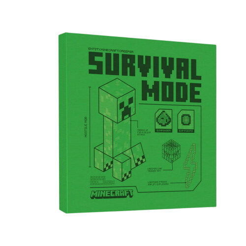 Minecraft Minecraft Creeper Canvas Print 1